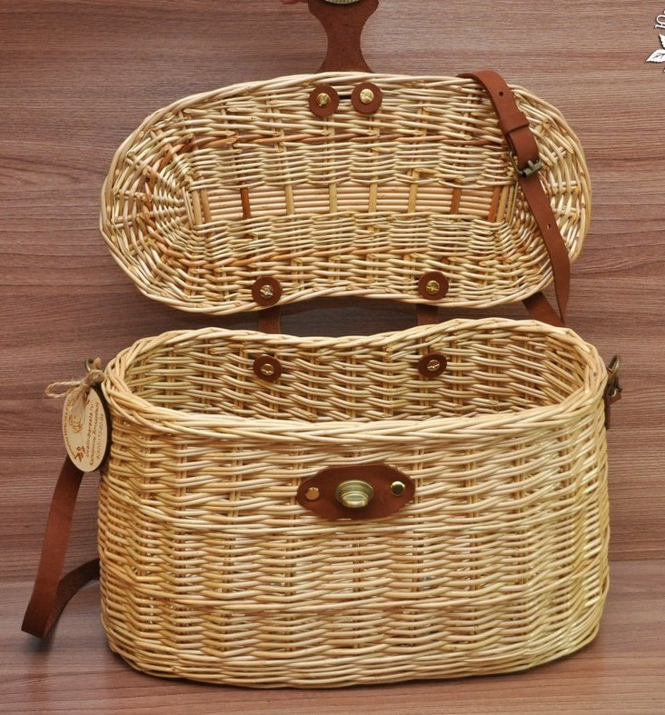 Плетёная сумка из натуральной лозы "КЛАССИКА"<br>